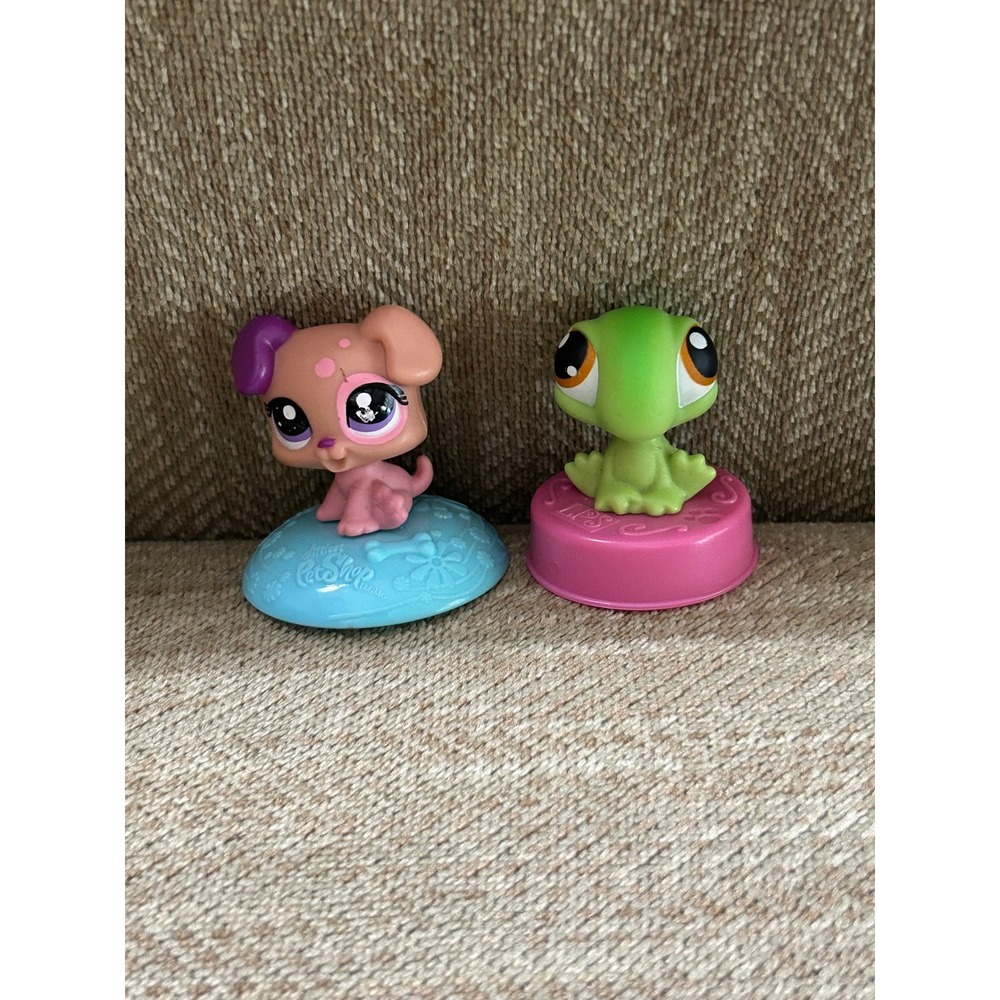 Littlest Pet Shop McDonalds Happy Meal Toy Lot 2011 Hasbro Puppy Dog Turtle LPS